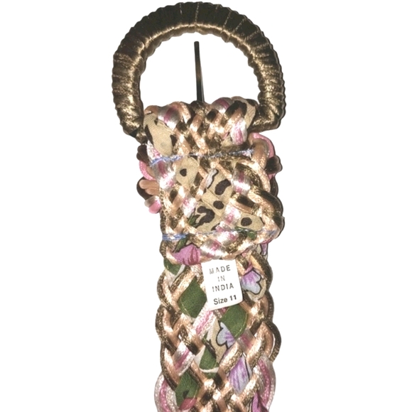 Vintage Multi Color Belt
